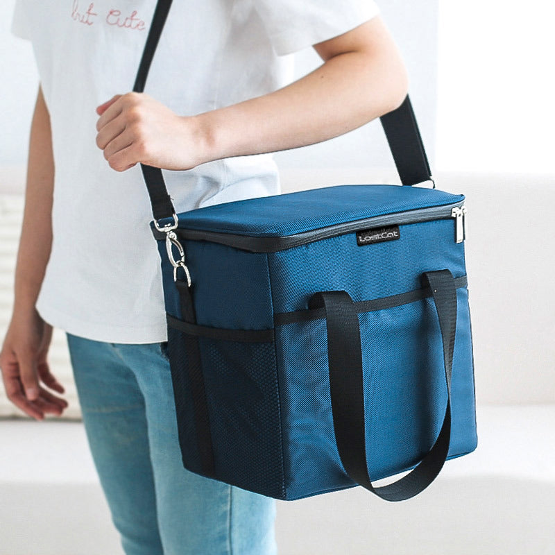 LostCat Insulation bag outdoor picnic bag aluminum foil thickened ice bag insulation portable large