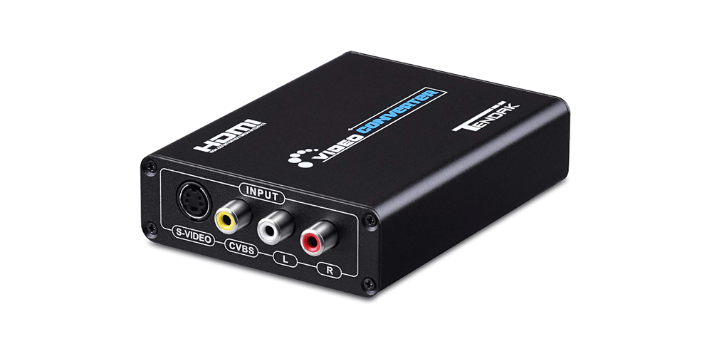 S Video AV 3RCA Composite to HDMI Converter Adapter Tendak