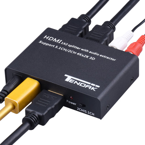 HOPE R Splitter HDMI 2.0 4K, 1 Ingresso E 2 Uscite - Foto 11
