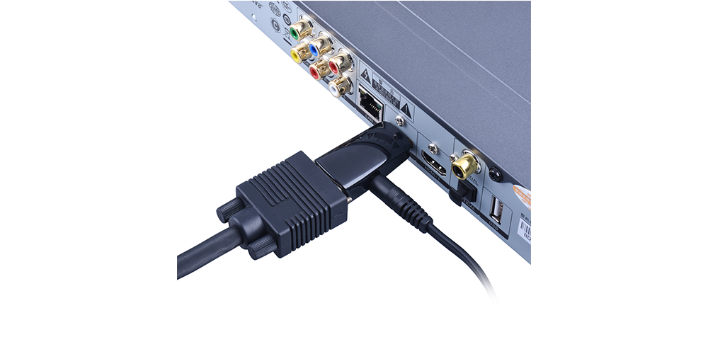 HDMI Male to VGA Female Video Adaptor for PC, Laptop, DVD, Projector | Tendak