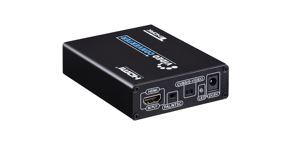 HDMI to 3RCA AV S-Video R/L Composite Audio Vdieo Converter Adapter | Tendak