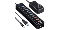 USB 3.0 Splitter High-Speed USB Data Hub | Tendak